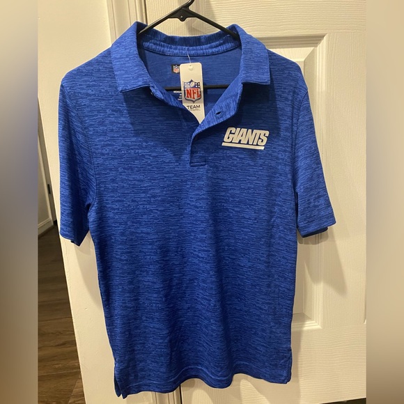 NFL Giants Blue Polo Shirt - Picture 1 of 1